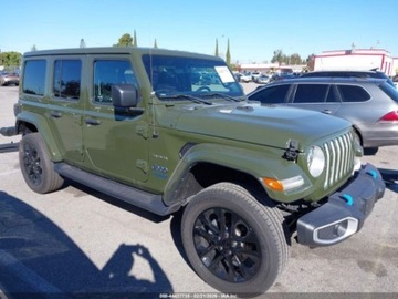 Jeep Wrangler IV 2022 Jeep Wrangler Unlimited Sahara 4x4, 2022r., 4x4, 2.0L 2.0 Hybryda Plug-in, zdjęcie 4