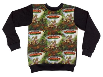 Bluza dresowa 152 Minecraft