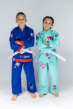 Костюм для дзюдо / Judoga by UONE - 140 см - бирюзовый