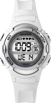 Biały zegarek na pasku dla dziecka Timex TW5M15100