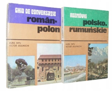 2 x Tapu Jeglinschi - ROZMÓWKI POLSKO RUMUŃSKIE + RUMUŃSKO POLSKIE BDB