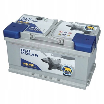 AKUMULATOR BAREN POLAR BLU L4B 85P 12V 85Ah 760A 315/175/175 mm