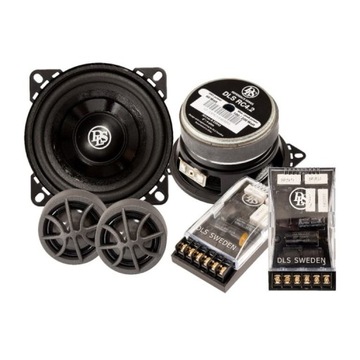 GŁOŚNIKI SAMOCHODOWE DLS RC4.2 AUDIO SYSTEM 60W 100MM DWUDROŻNE KOMPLET