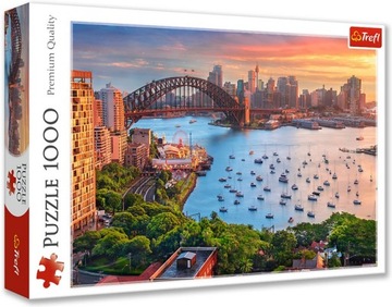 PUZZLE TRADYCYJNE 1000 ELEMENTÓW SYDNEY, AUSTRALIA 10743 12+