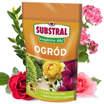 Nawóz do Ogrodu Magiczna Siła Wieloskładnikowy proszek 300g Substral