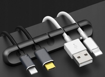 КАБЕЛЬНЫЙ ОРГАНАЙЗЕР ДЛЯ НАСТОЛЬНОГО СИЛИКОНОВОГО САМОКЛЕЯЩЕГОСЯ ДЕРЖАТЕЛЯ