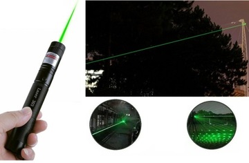 LASER ZIELONY WSKAŹNIK LASEROWY DUŻY ZASIĘG I MOC