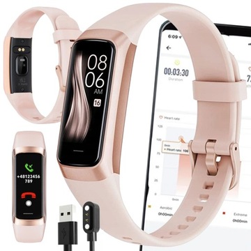 SMARTBAND SMARTWATCH PRO СПОРТИВНЫЕ ЧАСЫ PULS SPORT ЖЕНСКИЕ FIT AMOLED SMS