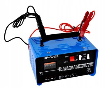Prostownik z rozruchem 6v/12v 120ah rozruch 75a