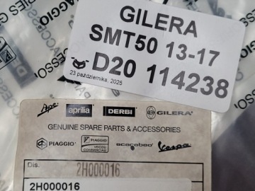GILERA SMT 50 13-17 НАКЛЕЙКА ЛЕВАЯ ХВОСТОВАЯ ФАНЕРА 2H000016