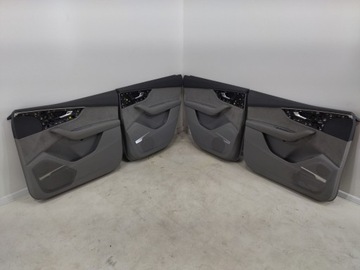 ОБИВКА СИДЕНИЙ БОКОВИНЫ ТУННЕЛЬНАЯ КОЖА AUDI SQ7 Q7 4M 2015-2019