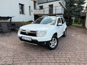 Dacia Duster I SUV 1.6 16V 105KM 2011 Dacia Duster STEPWAY MaxOpcja KLIMA SKÓRY 1.6 1WŁAŚCICIEL 2011R Tylko153tyś