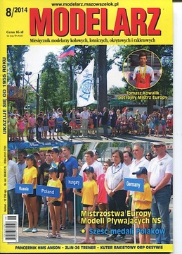 Modelarz 8/2014 Zlin-26 Trener, ORP Oksywie