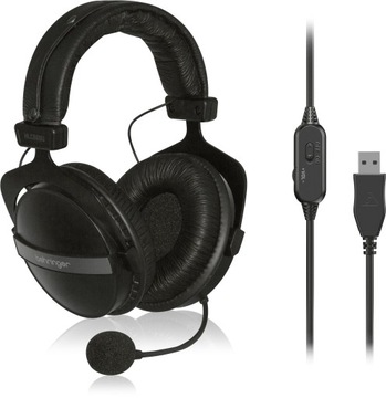 Behringer HLC660U — USB-наушники со встроенным микрофоном