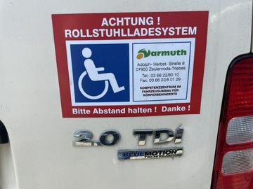 Volkswagen Caddy III Kombi Facelifting 2.0 TDI 140KM 2015 Volkswagen Caddy Niepełnosprawnych inwalida, zdjęcie 12