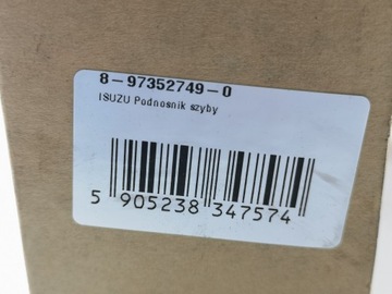 MOTOR ZVEDAČ OKNO DVEŘE ZADNÍ ISUZU D-MAX 02-
