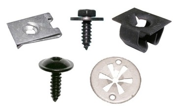 zestaw mocowań osłon pod silnik SKODA OCTAVIA I 1