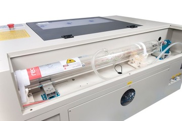 Ploter laserowy grawerka laser CO2 QT-1060N 100x60cm 130W Reci W6 Ruida