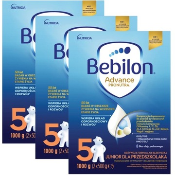 Bebilon 5 Pronutra Advance mleko modyfikowane powyżej 2,5 roku życia 1000 g