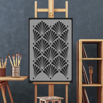 ШАБЛОН ЖИВОПИСИ, повторяемый // АРТ ДЕКО ПАЛЬМА