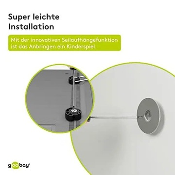 Goobay 63490 TV EasyMount L, czarny