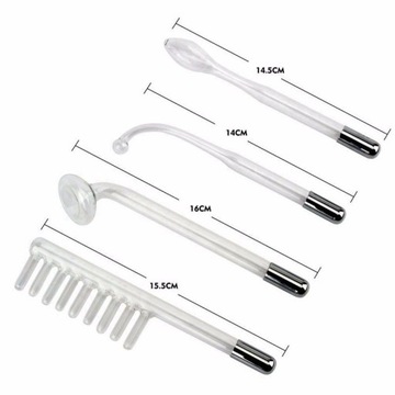 Darsonval Derma Wand 4 Peloty Electrodes для лица волос тела