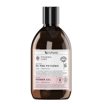 Żel pod prysznic regenerujący Róża + Proteiny Pharma Care Vis Plantis 500ml
