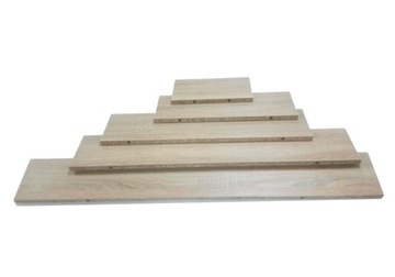 ПОДВЕСНАЯ НАСТЕННАЯ ПОЛКА 90 x 15 см БЕЛАЯ, на заказ