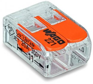 ZACISK WAGO INSTALACYJNY SZYBKOZŁĄCZKA 2X0,2-4MM2