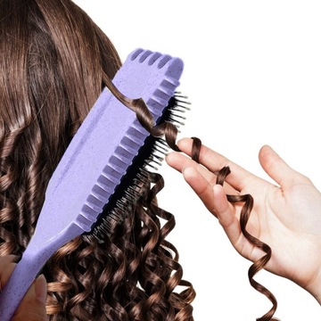 SZCZOTKA DO WŁOSÓW KRĘCONYCH DEFINIUJĄCA LOKI ZWIĘKSZAJĄCA OBJĘTOŚĆ SzW15f