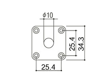 GOTOH JCB-4 разъемная пластина (CR)