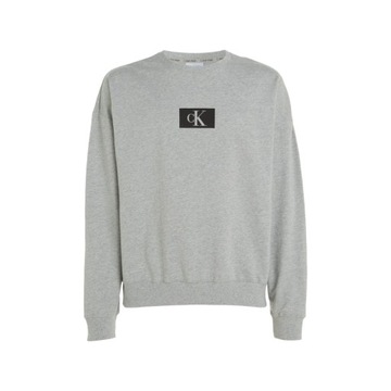 CALVIN KLEIN BLUZA MĘSKA SWEATSHIRT SZARA r.M