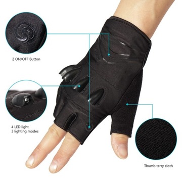 Красный светодиодный ручной фонарик размера M Savior