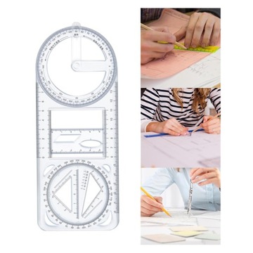 Геометрическая линейка Многофункциональная геометрическая линейка