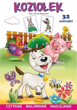 KOZIOŁEK - OPOWIADANIE DO CZYTANIA Z NAKLEJKAMI