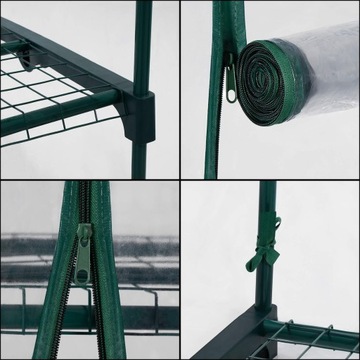 САД ТЕПЛИЦА БАЛКОН 5 полок 190x70x50см UV4 для БАЛКОНА ПЛЕНКА