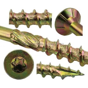 WKRĘTY CIESIELSKIE DO DREWNASTOŻKOWE 6X160 TORX 100szt AZ