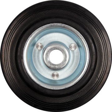 Kółko łożyskowane z czarną gumą 125mm Vorel