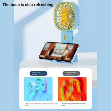 Мини-ручной USB-вентилятор с охлаждением