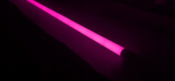 ŚWIETLÓWKA LED RÓŻOWA TUBA 120 cm 230V 18W