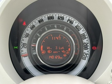 Fiat 500 II Seria 4 1.2 69KM 2016 Fiat 500 1.2 69KM 2016r lounge,, zdjęcie 12