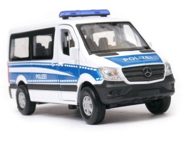 Mercedes Sprinter POLIZEI 1:34 - 39 Welly policja 43731GP