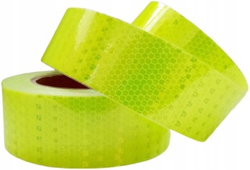 TAŚMA ODBLASKOWA SAMOPRZYLEPNA NAKLEJKA SELEDYNOWA