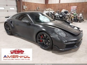 Porsche 911 992 2024 Porsche 911 TURBOTURBO S 2024, od ubezpieczalni 3.8 Benzyna 650KM