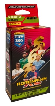 BLISTER XL FIFA 2024 KARTY PIŁKARSKIE PANINI 5 SASZETKI LIMITKI+ karta Coin