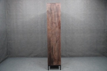 Шкаф-витрина из массива дерева MANGO Коричневый лак Модерн