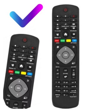 UNIWERSALNY PILOT DO TV PHILIPS SMART LED 4K UHD