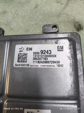 JEDNOTKA MOTORU OPEL ASTRA 5 K V 1.6 CDTI 55509243 55501366 395357783