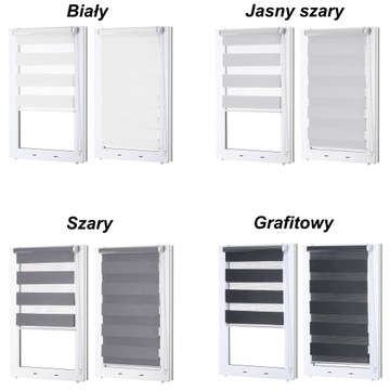 РОЛЛОННЫЕ ШТОРЫ ДЕНЬ НОЧЬ РОЛЛЕР 75х150СМ с натяжителем, ЦВЕТА ПО РАЗМЕРУ НА ЗАКАЗ