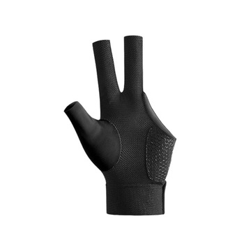 Pool Cue Mitts Rękawiczki z trzema palcami na lewą